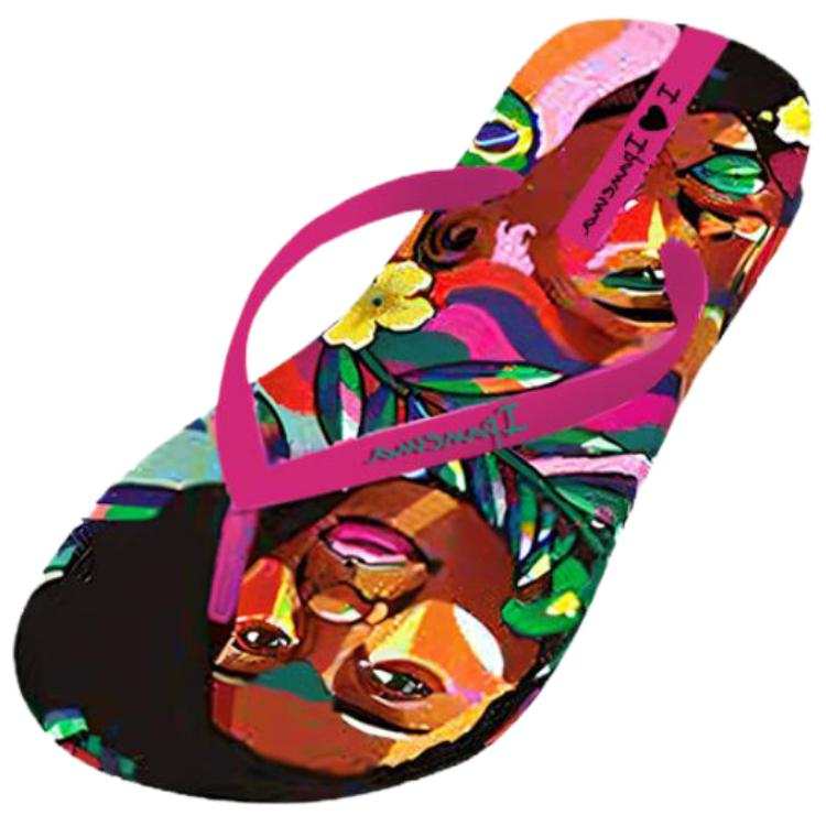 Ipanema Flip Flops Women's Black Pink