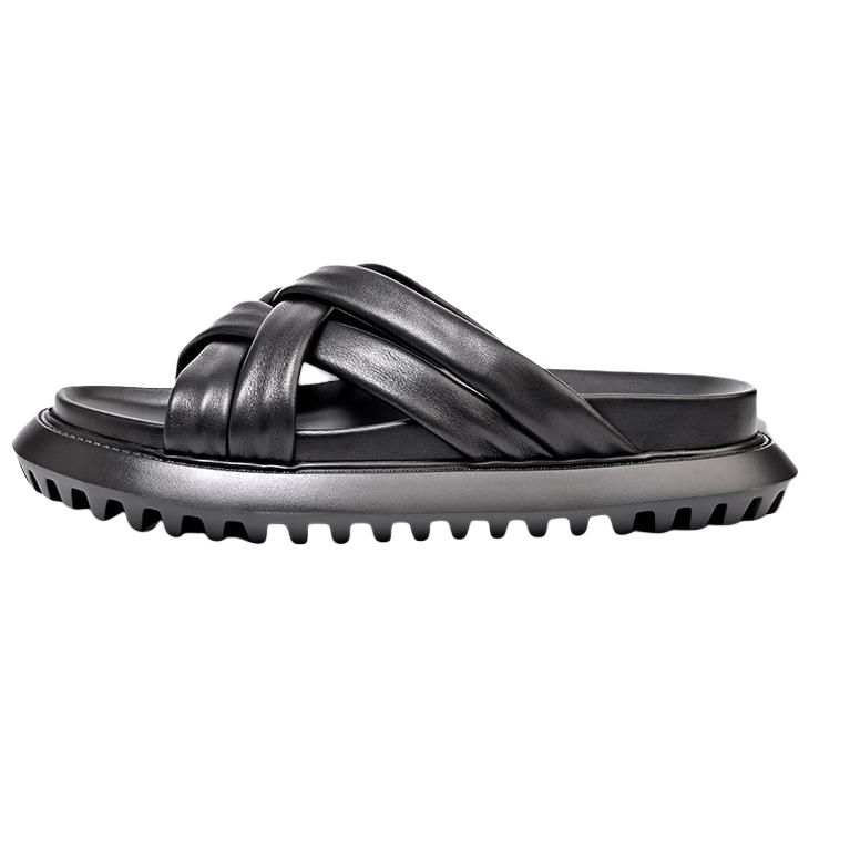 Brounvanm Brounvanm Slide Slippers Men's Black
