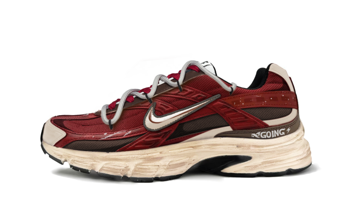Nike Nike Initiator Cushioning Low top Casual City Commuting Running Shoes Unisex Red
