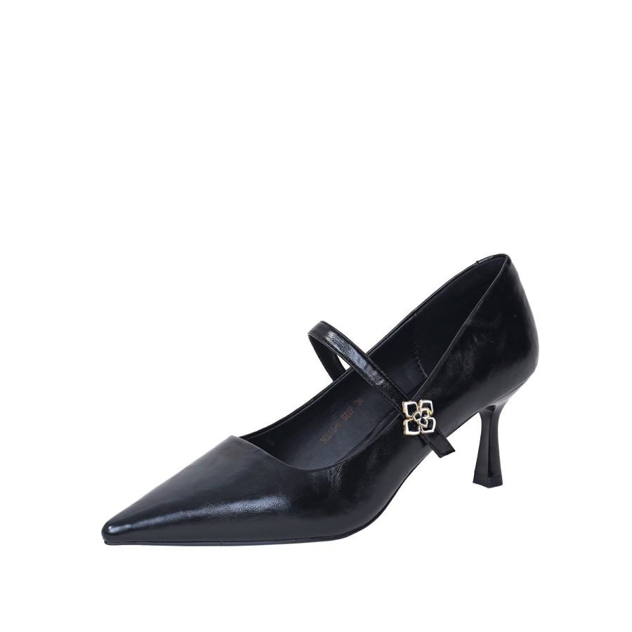 GUDIANFENGDU Pu Mary Jane Shoes Women's