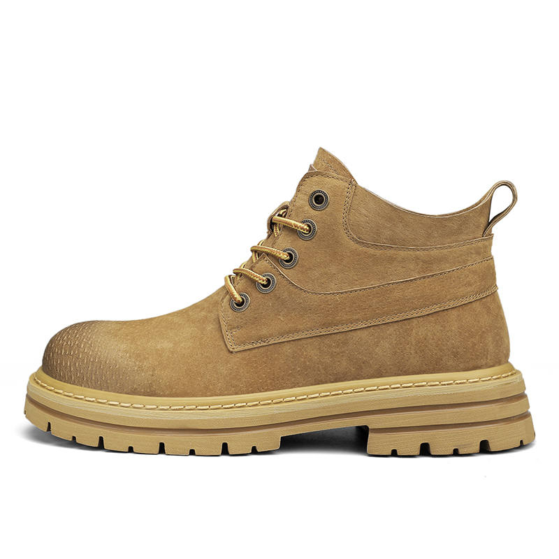 VAEL VAEL Ankle Boots Men's Yellow Brown/Camel