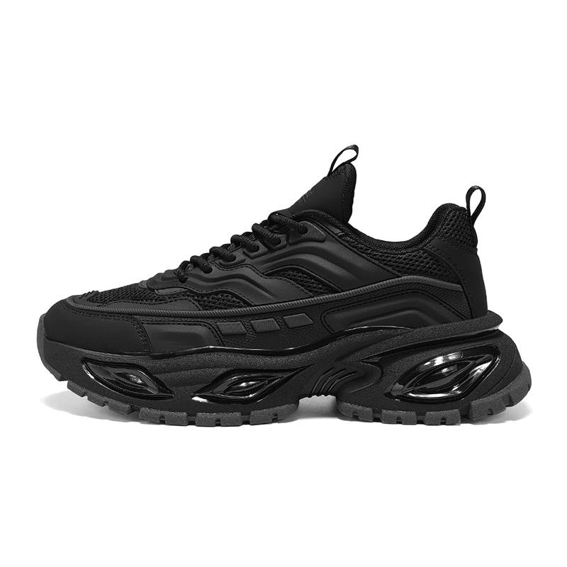 HLA Synthetic Leather Breathable Height Increasing Low top Casual Shoes Men's