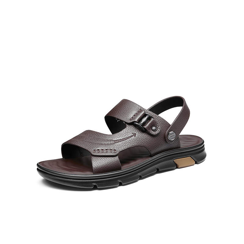 RED DRAGONFLY RED DRAGONFLY Cow Leather Beach Sandals Men's