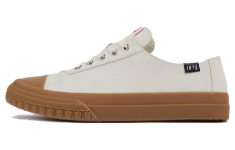 CAMPER Camaleon Abrasion Resistant Lightweight Wear resistant And Lightweight Low top Canvas Shoes Men's Beige Yellow