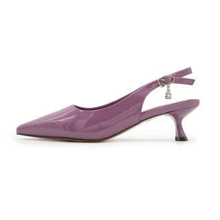 FED Slim Heel High Heels Women's Purple