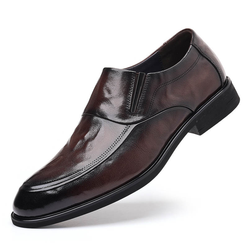 KAQIAODI Cow Split Leather Dress Shoes Men's