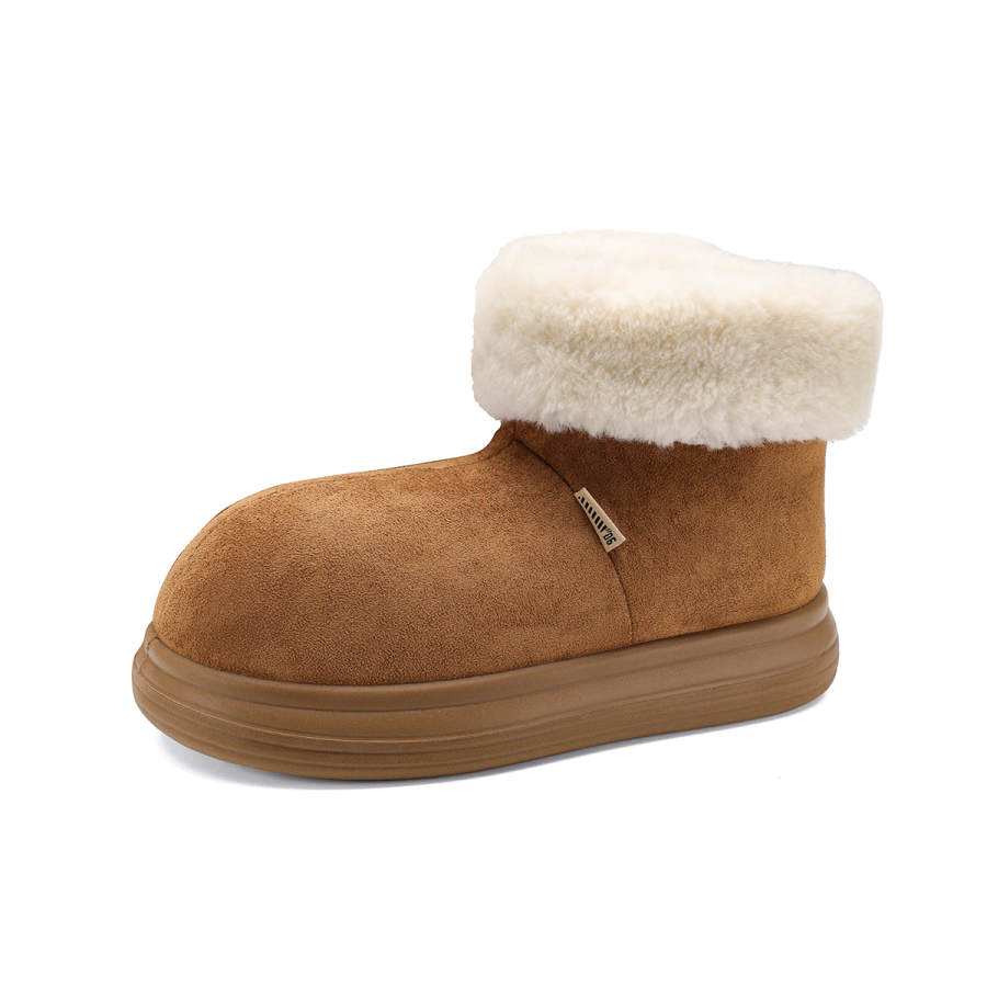 FOXER FOXER Thermal Short Snow Boots Women's Camel