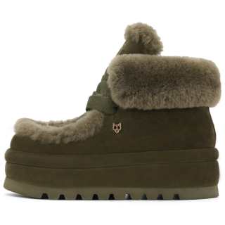 Naked Wolfe BAMBI Short Snow Boots Women's Green