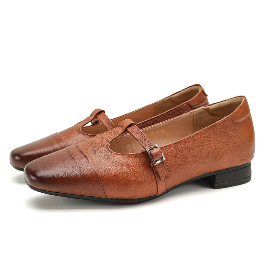 Safiya Cow Leather Casual Shoes Women's