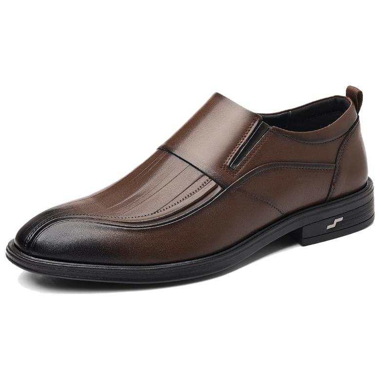 CAOZE Casual Leather Shoes Men's Low Top