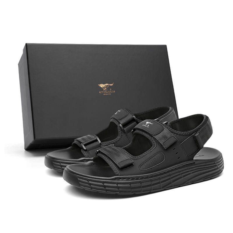SEPTWOLVES SEPTWOLVES Beach Sandals Men's Black