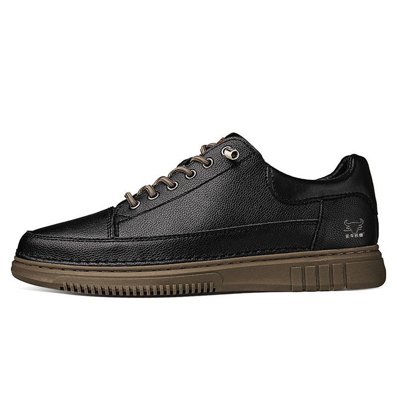 Mansion bull GONGNIUSHIDI Cow Leather Low top Casual Shoes Unisex
