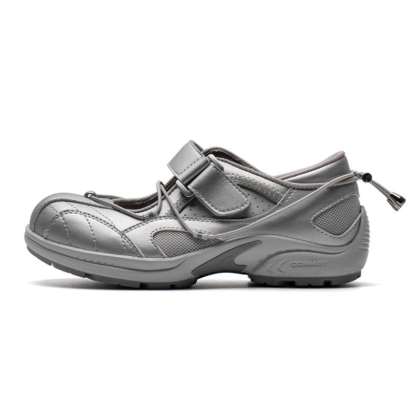 Mule Donkey Microfiber Leather Mary Jane Shoes Low top Women's Uncut Silver