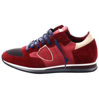 PHILIPPE MODEL Leather Low top Casual Shoes Women's Red