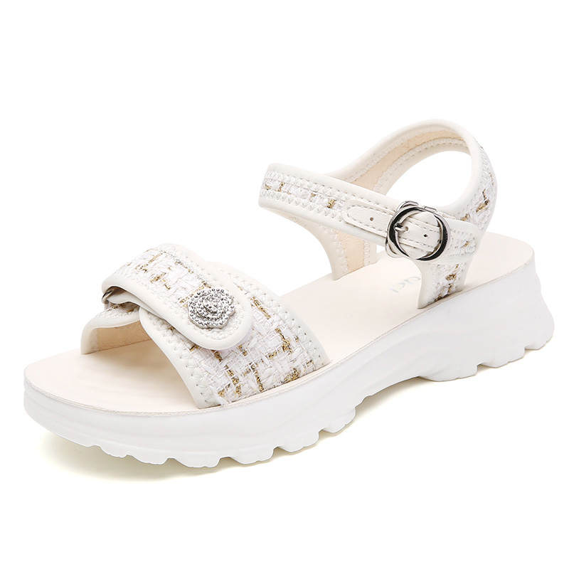 Medd Medd Fabric One Strap Sandals Women's