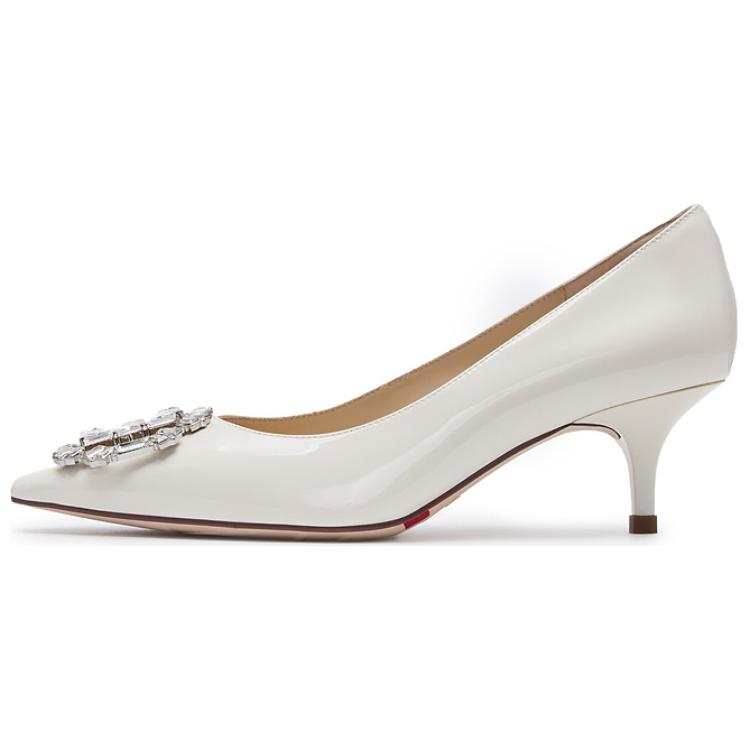 Staccato Melody Sugar Cube Shoe Slim Heel High Heels 5.5cm Women's