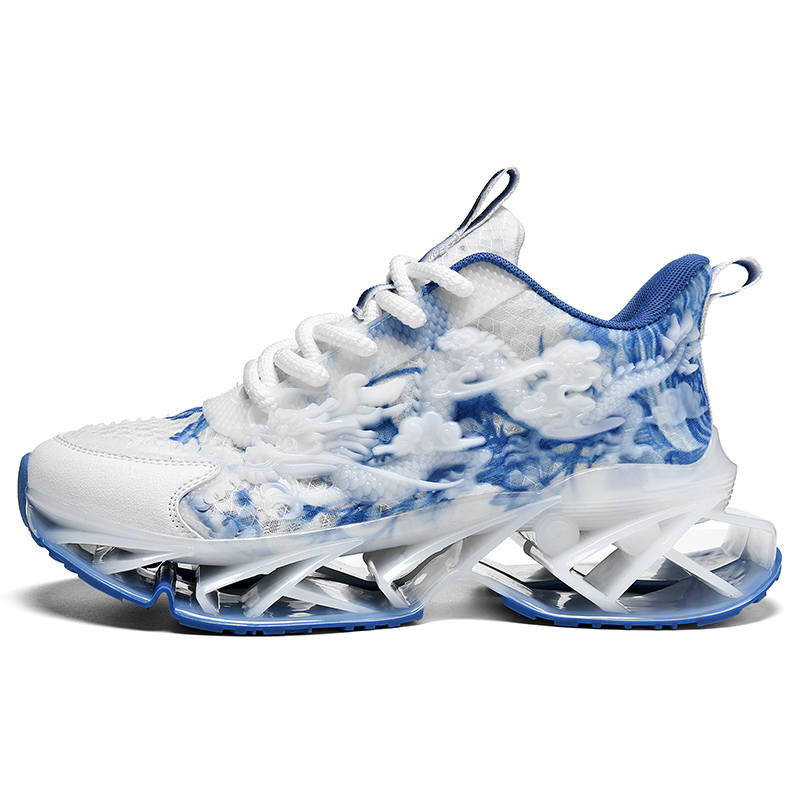NANJIREN Microfiber Leather Low top Chunky Sneakers Men's