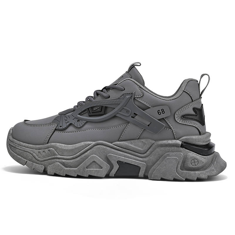 NANJIREN Synthetic Leather Low top Chunky Sneakers Men's