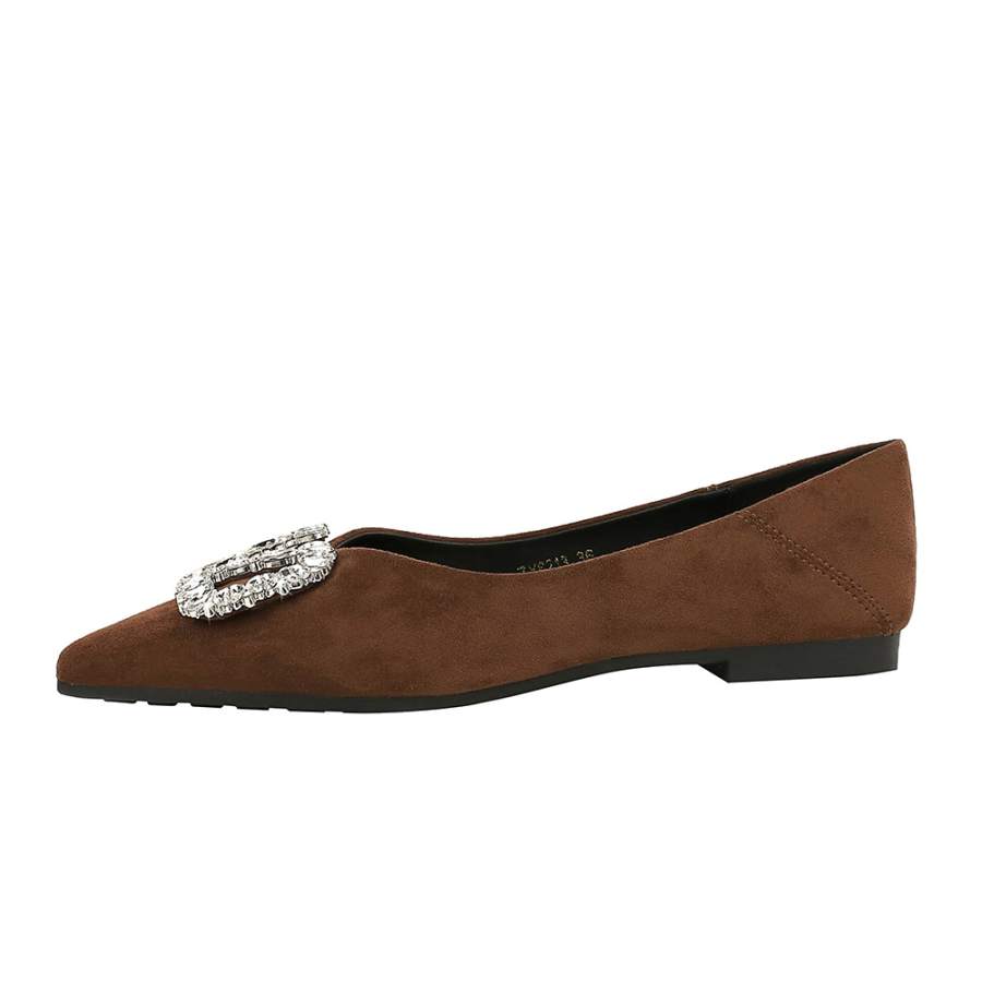 QITUMAUL Suede Casual Shoes Women's