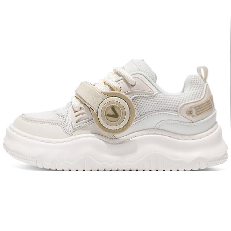 V.YERXU Headphone Puffy Shoes Coverage Height Increasing Abrasion Resistant Breathable Slip Resistant