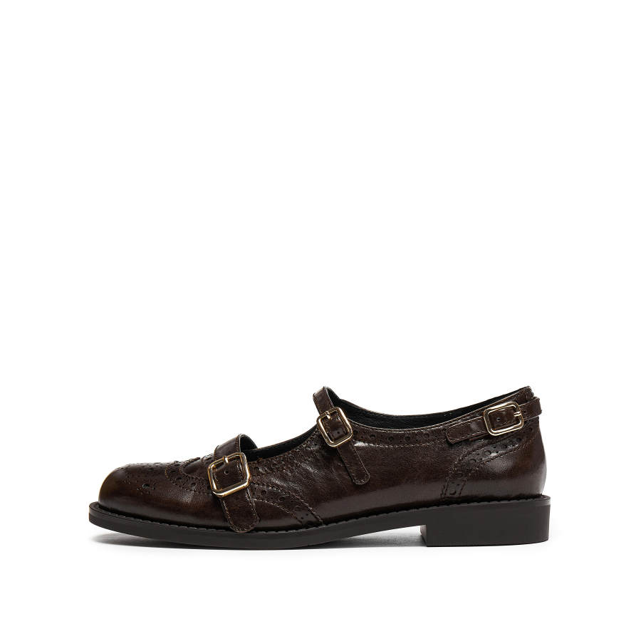 Staccato Sweetheart Dance Mary Jane Shoes Women's Coffee