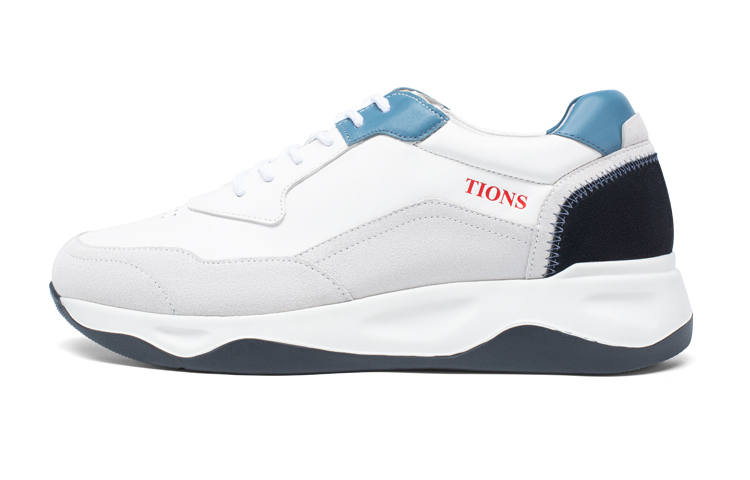 He Jinchang Low top Casual Shoes Men's Ecru
