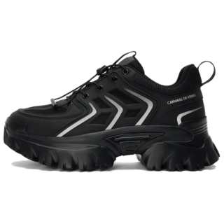 CARNAVAL DE VENISE Synthetic Leather Low top Chunky Sneakers Women's