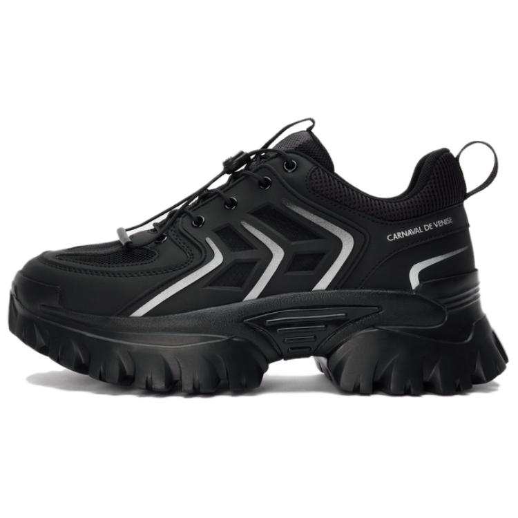 CARNAVAL DE VENISE Synthetic Leather Low top Chunky Sneakers Women's