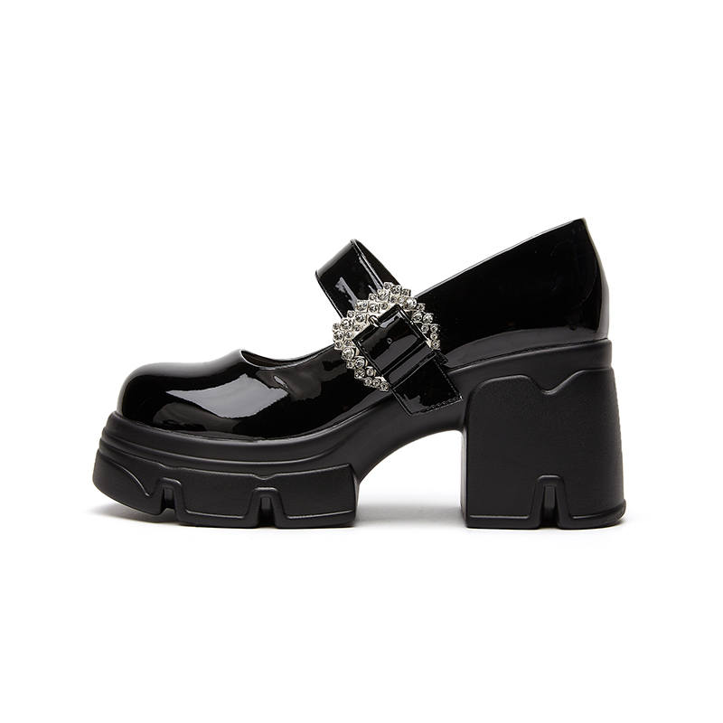 DAPHNE DAPHNE Pu Mary Jane Shoes 8cm Women's