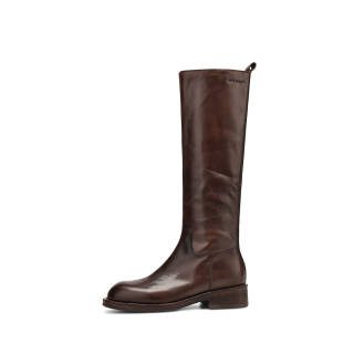 Rosa Bianca Knight Boots Horse Leather Knee high Boots 3.8cm Women's