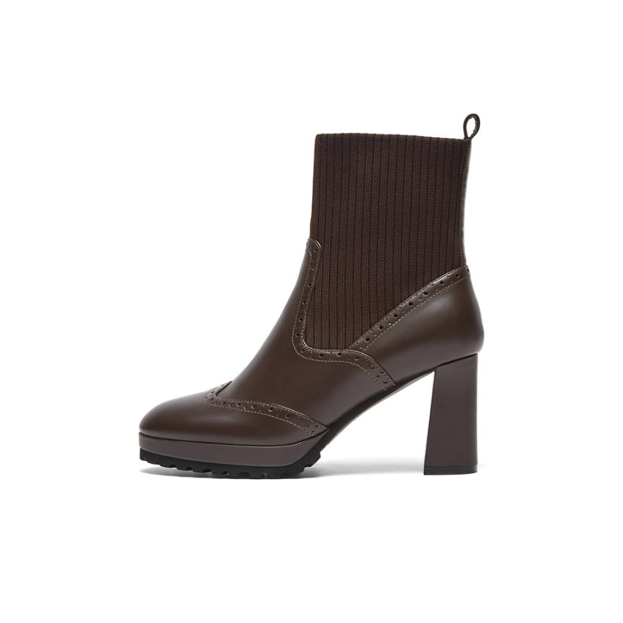 SKAP Ankle Boots Women's Dark Coffee