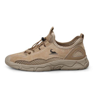 BECK Cow Split Leather Low top Casual Shoes Men's