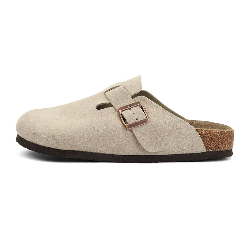 CENTRAL&KITTY CENTRAL&KITTY Closed Toe Slippers Men's Sand