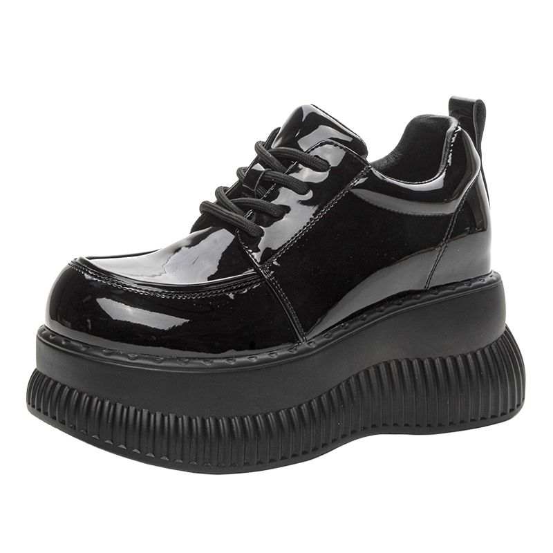 Shangjinni Cow Leather Casual Shoes 7cm Women's