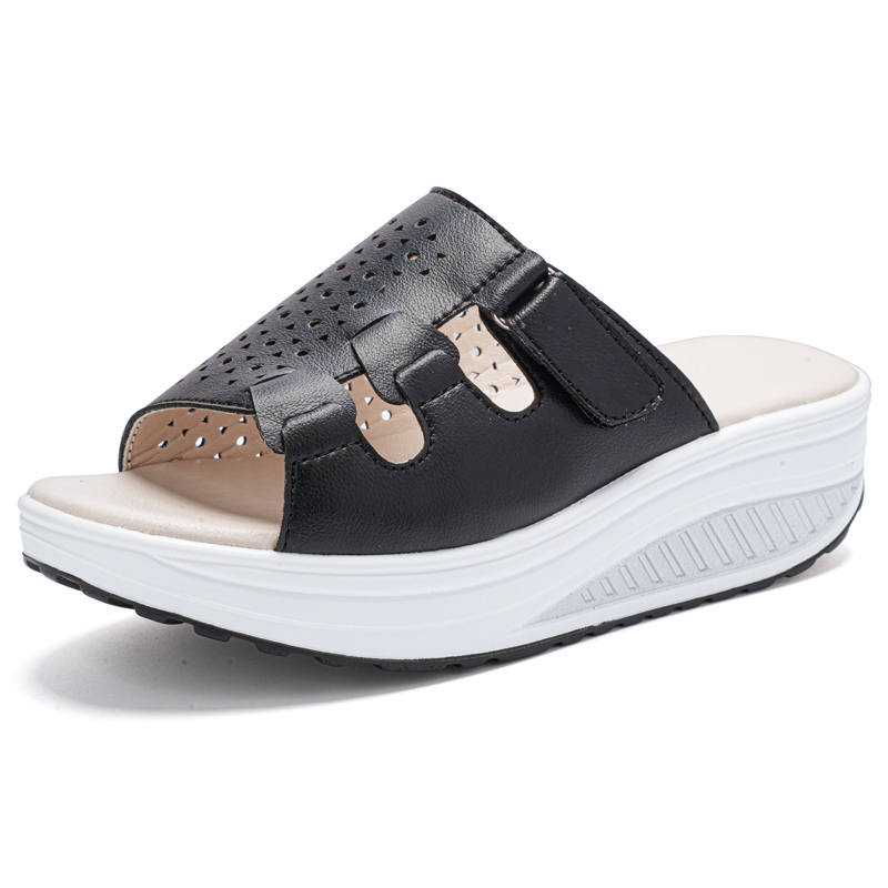 Reivantix Reivanti Slip Resistant Slide Slippers Women's Black