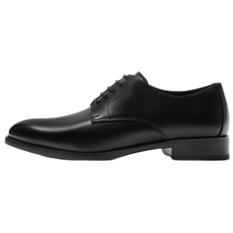 ZARA Pu Dress Shoes Men's Black