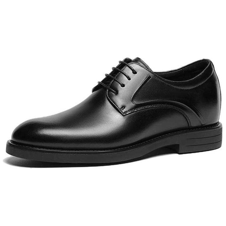 VOLO Top Grain Cow Leather Dress Shoes Men's Black