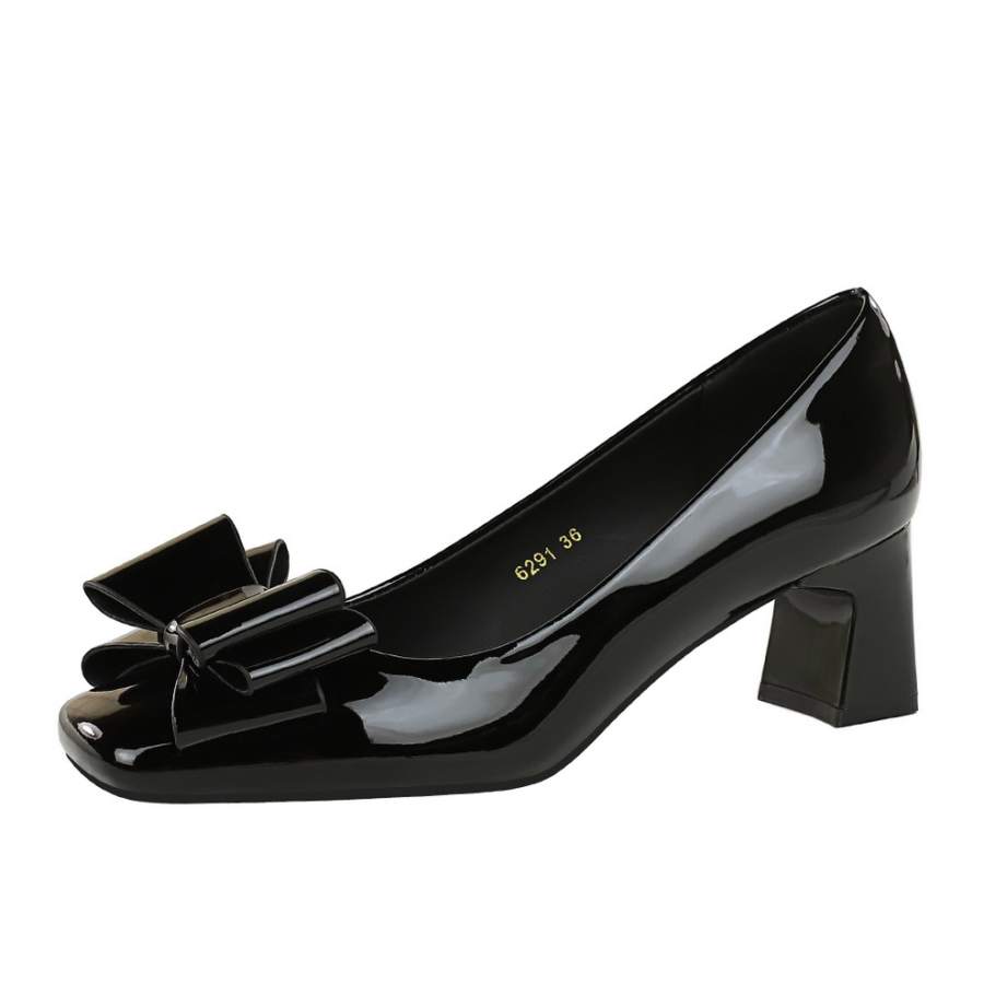 YAFEI XUANYU Patent Leather High Heels Women's