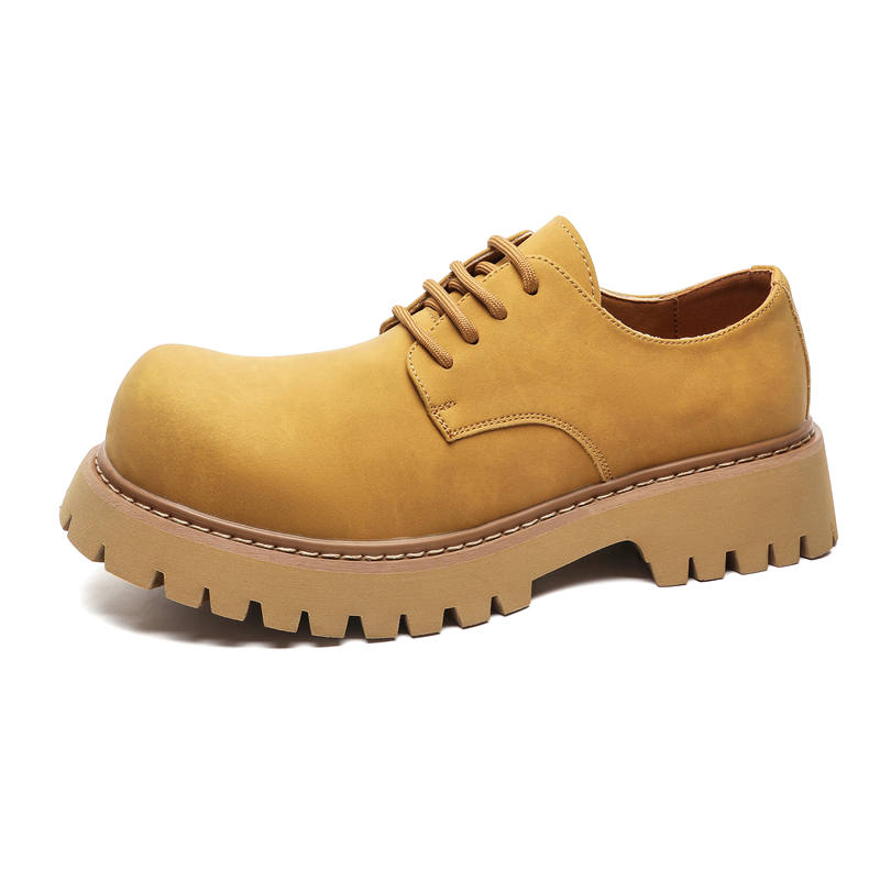 CHILANG Men's Casual Shoes Men's Yellow