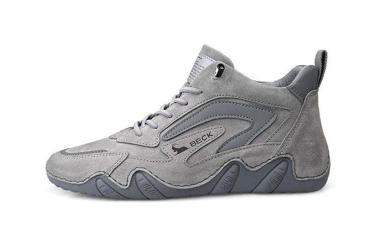BECK Pigskin Abrasion Resistant Slip Resistant High top Casual Shoes Men's
