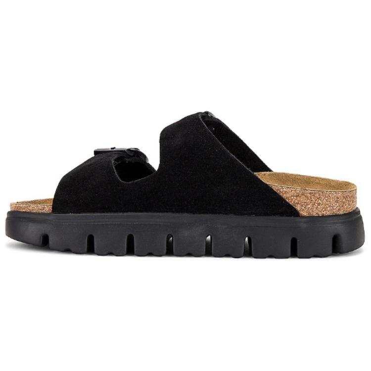 Birkenstock EVA Abrasion Resistant Slide Slippers 3cm Women's Black