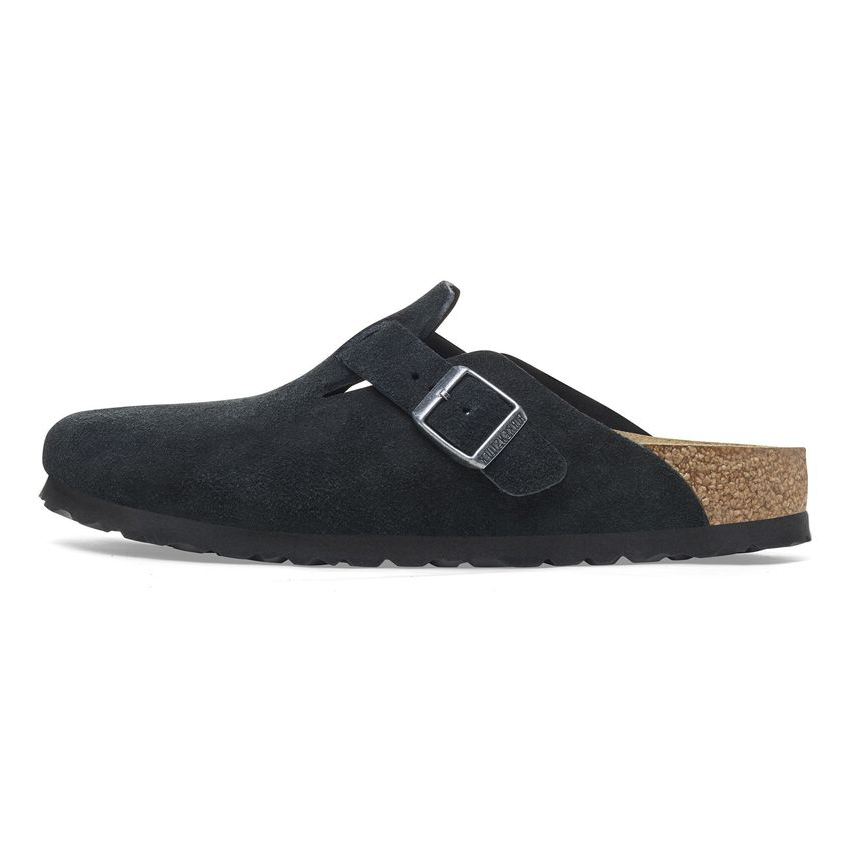 Birkenstock Boston EVA Closed Toe Slippers Unisex Black