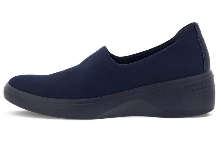 Ecco Ecco Soft 7 Skateboard Shoes Women's Low Top Blue