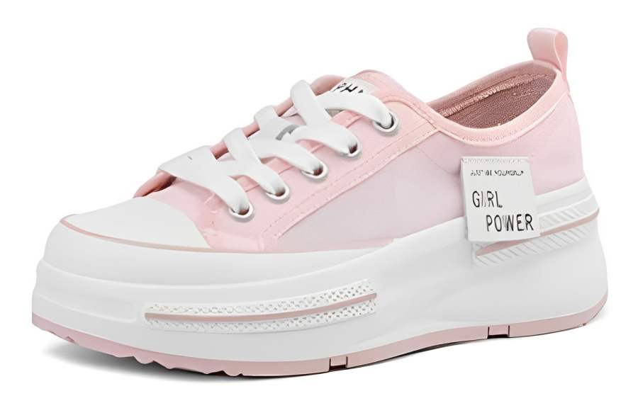 DAPHNE DAPHNE Fabric Low top Skateboard Shoes 6cm Women's