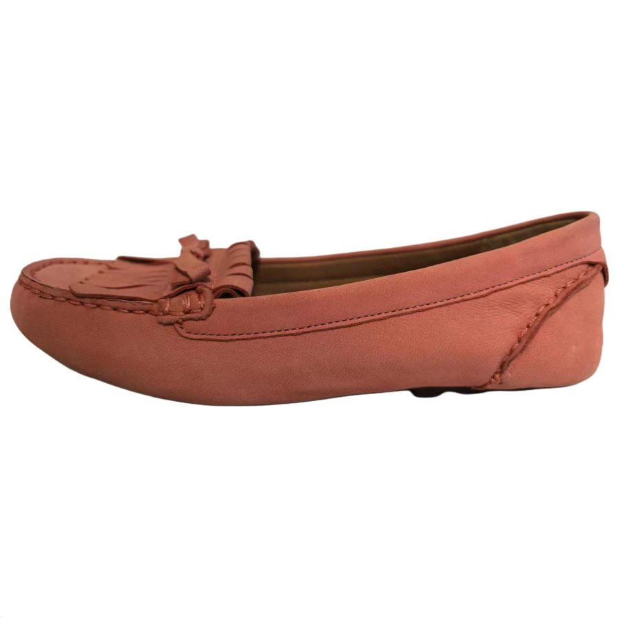 UGG WHITLEY DRIVER Sheepskin Loafers Women's Cherry Blossom Pink