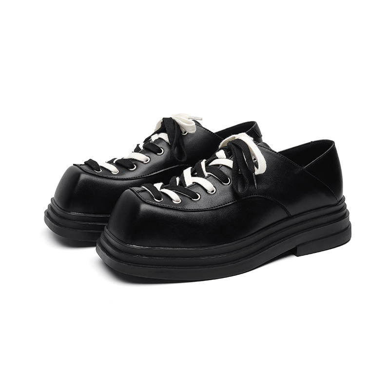 KAQIAODI Men's Casual Shoes Men's Low Top Black
