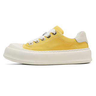 GIGIRYO Cow Split Leather Low top Skateboard Shoes Men's