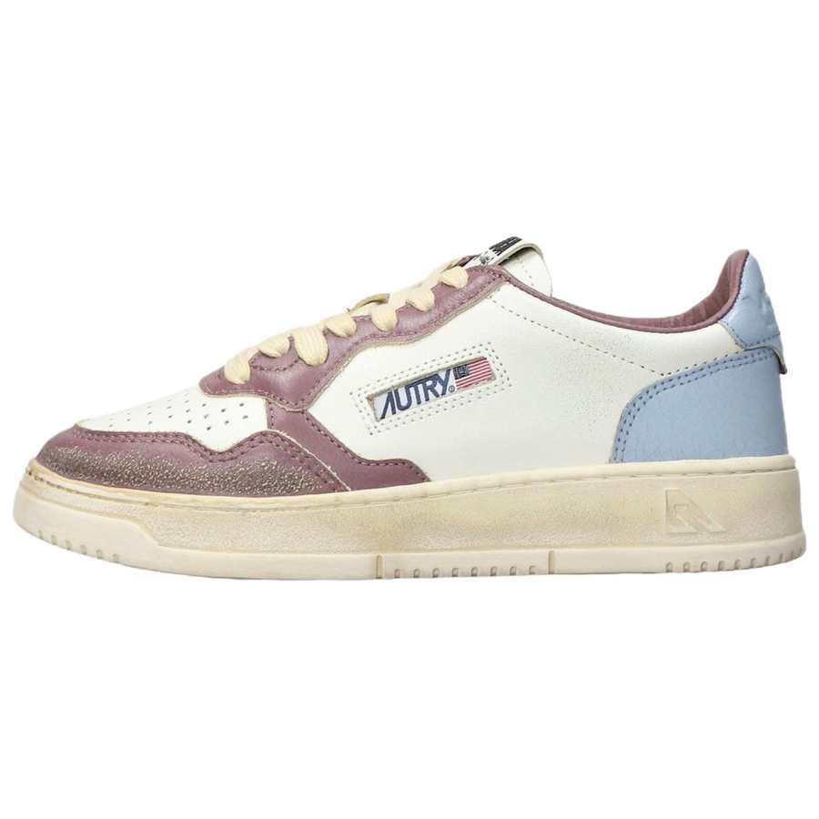 AUTRY Sheepskin Low top Skateboard Shoes Women's White