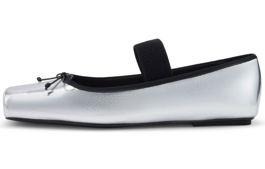 CHARLES&KEITH Small Ck PU, Textile Casual Shoes 0.8cm Women's