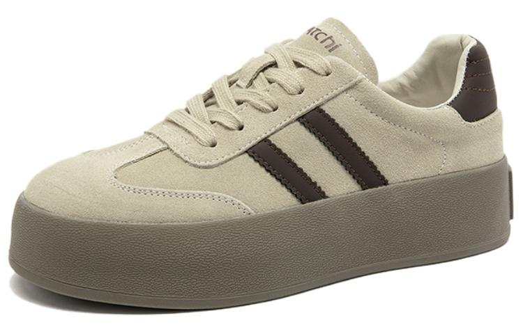 Satchi Low top Skateboard Shoes Women's Apricot